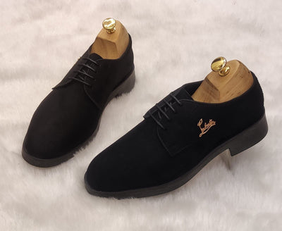 Classic Design Suede Lases Formal Shoes-UniqueandClassy