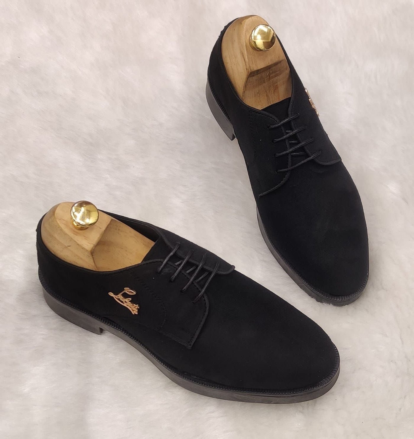 Classic Design Suede Lases Formal Shoes-UniqueandClassy