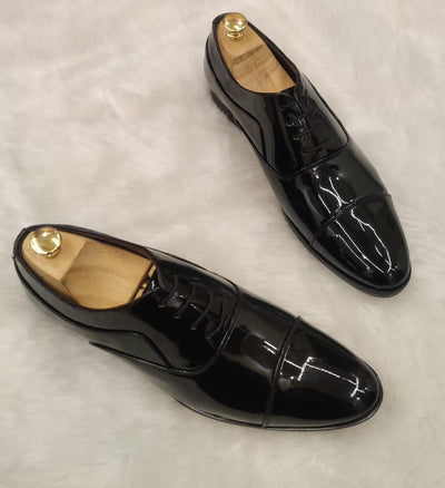 Classic Patent High Quality Leather Formal Shoes For Party And Office-UniqueandClassy