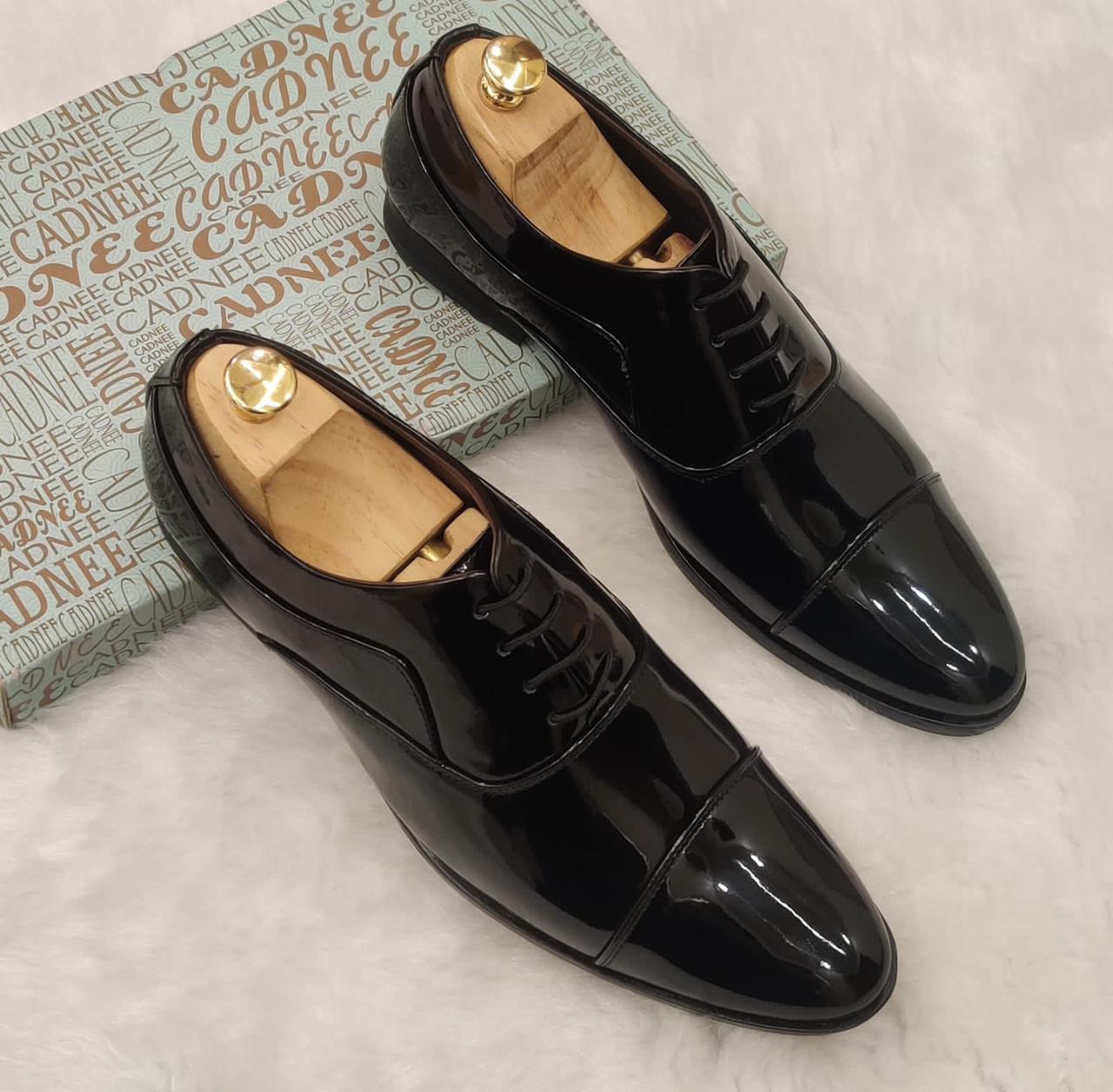 Classic Patent High Quality Leather Formal Shoes For Party And Office-UniqueandClassy