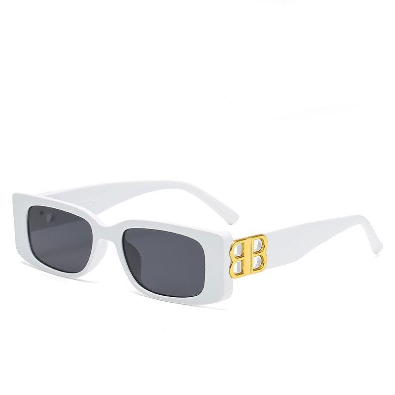 New Retro Small Square Frame Brand Sunglasses For Unisex-Unique and Classy