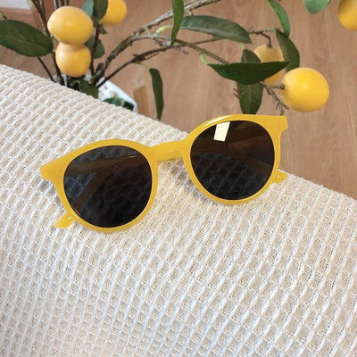 Classic Vintage Designer Retro Round Frame Sunglasses For Unisex-Unique and Classy