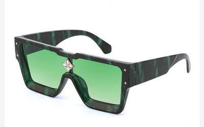 Big Square Designer Frame Gradient Sunglasses For Men And Women-Unique and Classy