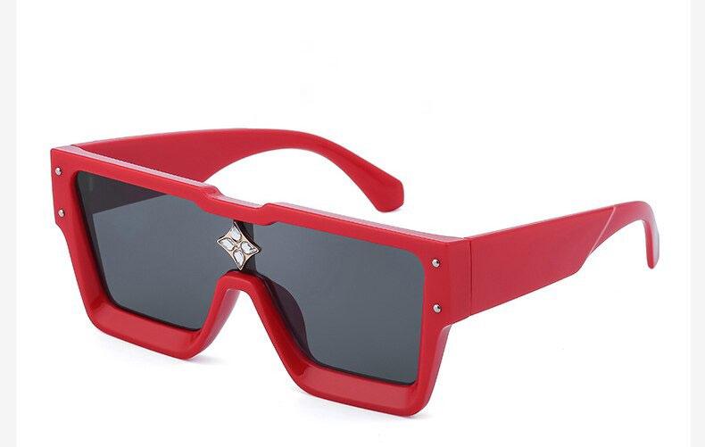 Big Square Designer Frame Gradient Sunglasses For Men And Women-Unique and Classy