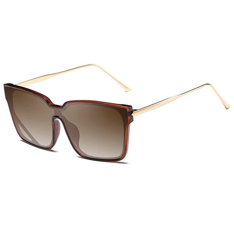 Retro One Piece Square Sunglasses For Men And Women-Unique and Classy