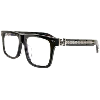 Retro-Vintage Decorated Unisex Imported Acetates Square Frame-Unique and Classy