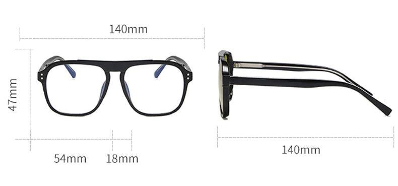 Buy Anti-blue Light Square Glasses For Women Blocking Glasses Women Eyeglasses