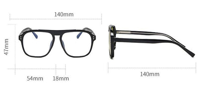 Buy Anti-blue Light Square Glasses For Women Blocking Glasses Women Eyeglasses