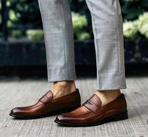 High Quality Suede Loafer Shoes For Office Wear And Casual Wear-Unique and Classy