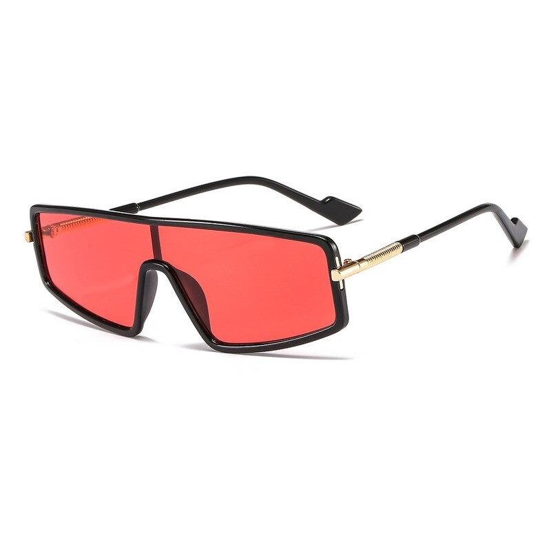 One Piece Square Flat Top Sunglasses For Men And Women-Unique and Classy