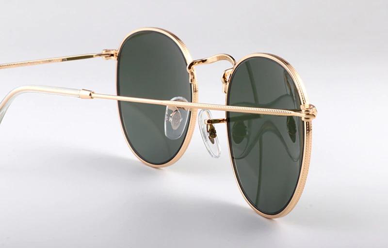 Small Round Metal Frame Retro Sunglasses For Men And Women-Unique and Classy