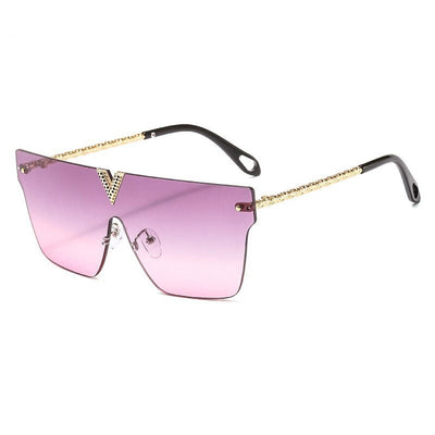 2021 Luxury Rimless Brand Sunglasses For Unisex-Unique and Classy