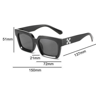 2021 Big Frame Fashion Brand Square Designer Summer Sunglasses For Men And Women-Unique and Classy