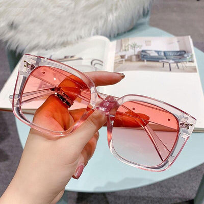 2021 Luxury Fashion Oversized Retro Square Frame Trendy Designer Brand Summer Outdoor Driving Sunglasses For Men And Women-Unique and Classy