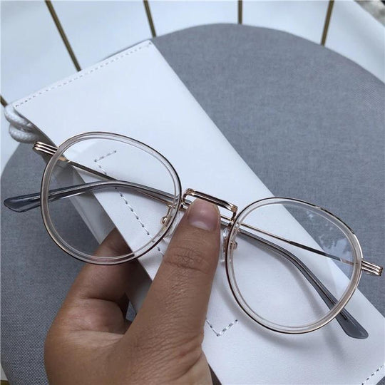 Small Round Transparent Glasses For Men And Women-Unique and