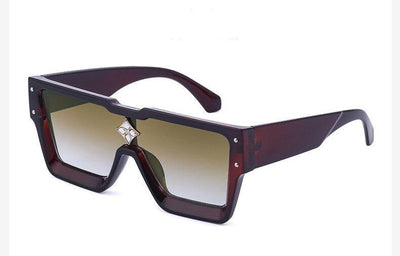 2021 Modern Iconic Style Retro Diamond Flower Sunglasses For Unisex-Unique and Classy
