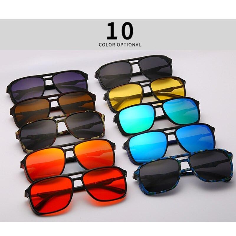 Polarized Metal Frame Square Sunglasses For Men And Women-Unique and Classy