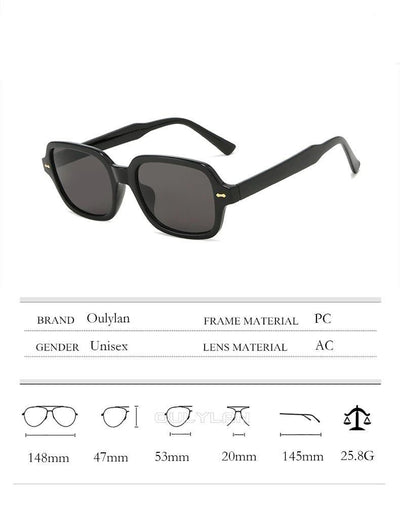 Luxury Brand Designer Vintage Small Oval Sunglasses For Men And Women-Unique and Classy