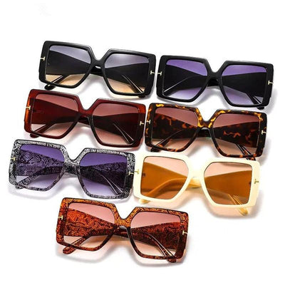 2021 New Fashion Oversized Square Designer Luxury Brand Classic Vintage Unique Stylish Sunglasses For Men And Women-Unique and Classy