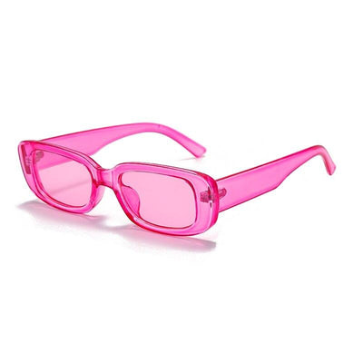 Trendy Vintage Small Rectangle Retro Frame Brand Designer Sunglasses For Men And Women-Unique and Classy