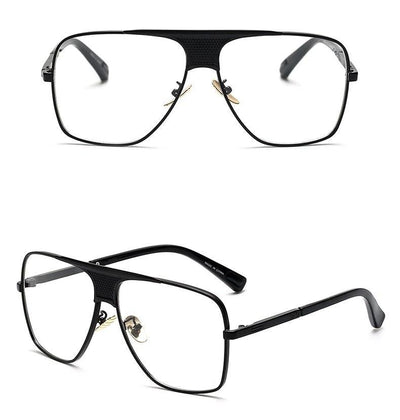 Buy Luxury Fashion Oversize Antiblue Square Eyeglasses For Men Women