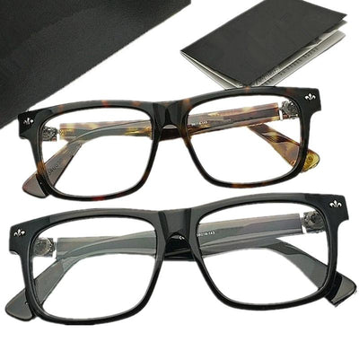 Retro-Vintage Decorated Unisex Imported Acetates Square Frame-Unique and Classy