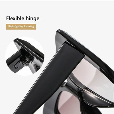 2021 Classic Vintage Cat Eye Square Frame High Quality Retro Fashion Brand Designer Sunglasses For Men And Women-Unique and Classy