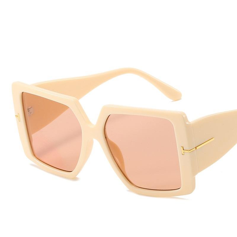 2021 New Fashion Oversized Square Designer Luxury Brand Classic Vintage Unique Stylish Sunglasses For Men And Women-Unique and Classy