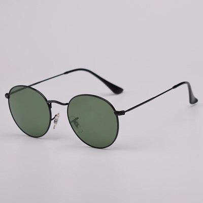 New Retro Polarized Luxury Small Round Metal Frame Sunglasses For Men And Women-Unique and Classy