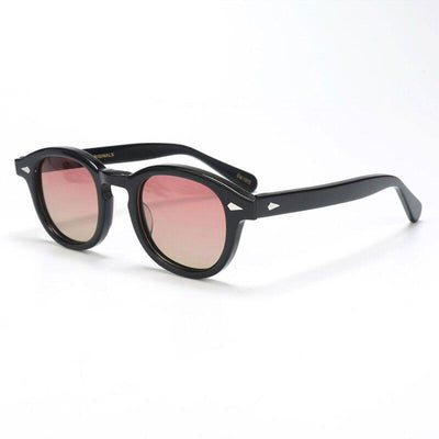 Johnny Depp Style Polarized UV400 Gradient Retro Acetate Frame Brand Vintage Designer Sunglasses For Men And Women-Unique and Classy