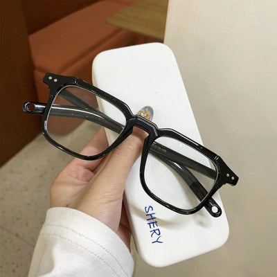 Anti Blue Light Blocking Square Frames Reading Glasses Clear Lens Computer Eyeglasses For Men And Women