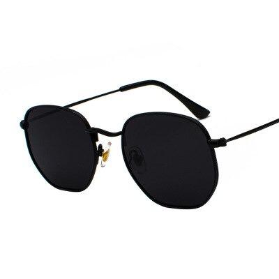 New Trendy Vintage High Quality Round Metal Frame Sunglasses For Unisex-Unique and Classy