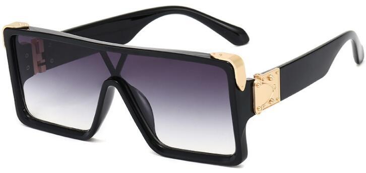 2021 New Vintage Luxury Designer Overszied Square Retro Sunglasses For Men And Women-Unique and Classy
