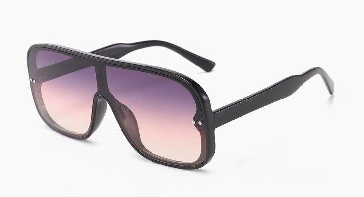 One Lens Square Simple Sunglasses Men And Women-Unique and Classy