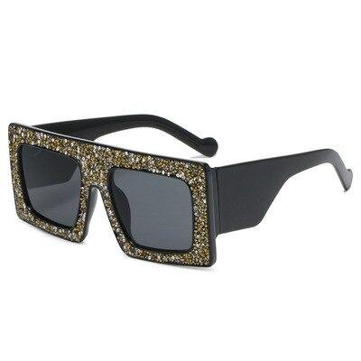 Starry Sky Flashing Vintage Slim Driving Sunglasses For Unisex-Unique and Classy