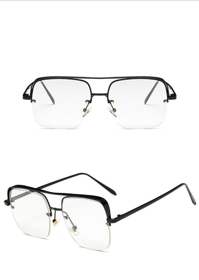 2021 Luxury Metal Square Frame Designer Sunglasses For Unisex-Unique and Classy