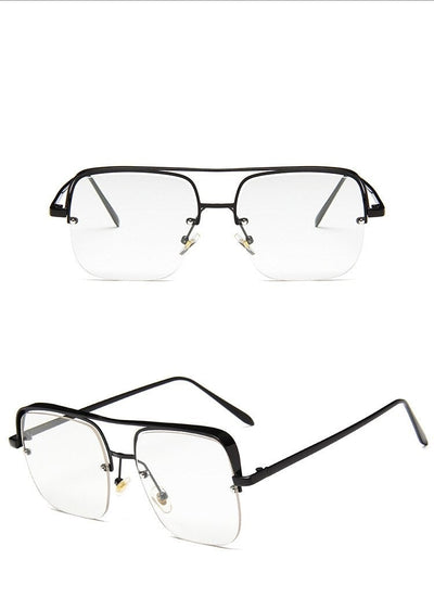 2021 Vintage Metal Square Frame Brand Sunglasses For Unisex-Unique and Classy