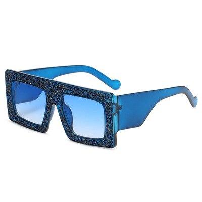 Starry Sky Flashing Vintage Slim Driving Sunglasses For Unisex-Unique and Classy
