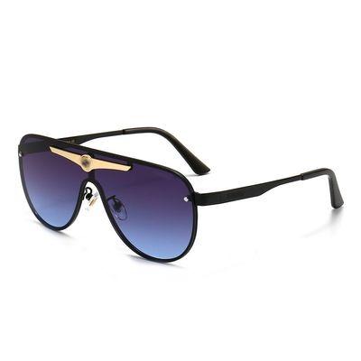 2021 New Trendy Polarized Fashion High Quality Metal Conjoined Frame Sunglasses For Men And Women-Unique and Classy