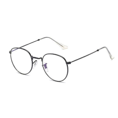 Alloy Round Glasses Frame Women Vintage Glasses Women Classic Eyeglasses