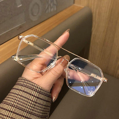 Tony Stark Iron Man Square Computer Glasses Fashion Anti Blue Light Eyewear For Unisex-Unique and Classy