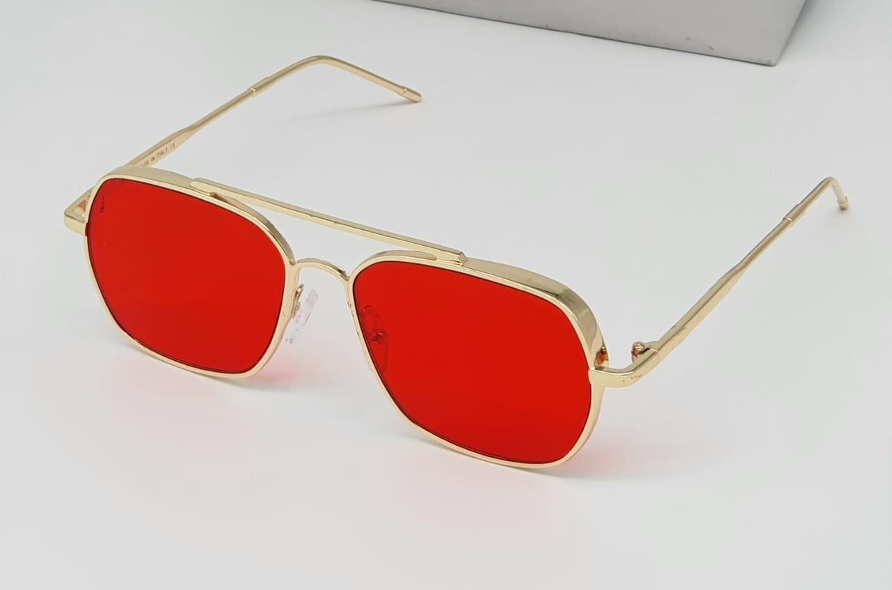 Varun Dhawan Stylish Square Metal Frame Sunglasses For Men And Women-Unique and Classy