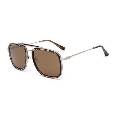 Polarized Metal Square Frame Brand Designer High Quality Pilot Fashion Sunglasses For Men And Women-Unique and Classy