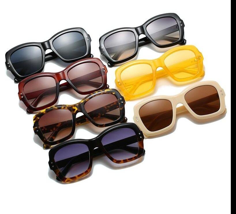 2020 Trendy Fashion Cool Retro Style Classic High Quality Vintage Oversized Designer Square Frame Sunglasses For Men And Women-Unique and Classy