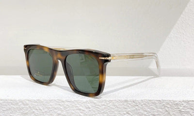 Beckham Style Acetate Square Rectangular Sunglasses For Unisex-Unique and Classy