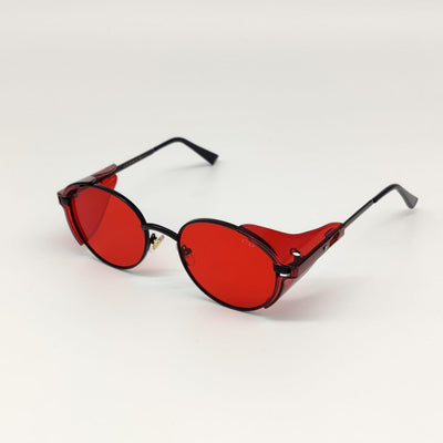 Stylish Funky Round Vintage Candy Colour Sunglasses For Men And Women-Unique and Classy