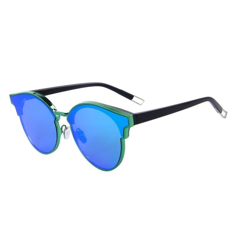 2021 New Classic Vintage Brand Semi Rimless Cat Eye Designer Sunglasses For Men And Women-Unique and Classy