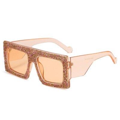 Starry Sky Flashing Vintage Slim Driving Sunglasses For Unisex-Unique and Classy
