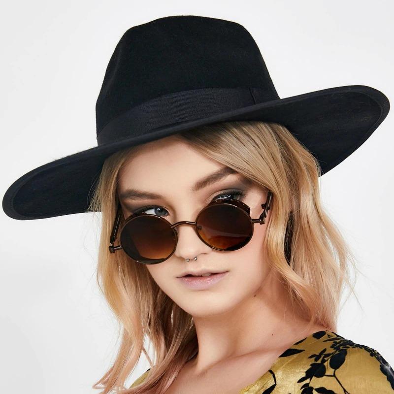 High Quality Retro Classic Luxury Brand Designer Round Metal Frame Sunglasses For Men And Women-Unique and Classy