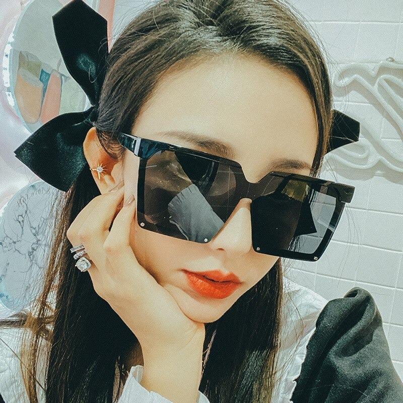 2021 New Vintage Classic Oversized Square Frame Fashion Gradient Sunglasses For Men And Women-Unique and Classy